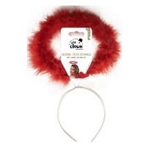 Serre-tête auréole d’ange – Rouge - 19562 - Serre-tête