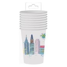 Gobelets Super Héros – Lot de 8 – Fiesta Factory pas cher