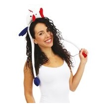 Serre-tête Coq Animé – Bleu Blanc Rouge - 21073 - Serre-tête
