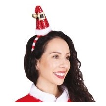 Serre-tête Noël Rouge pas cher | Fiesta Factory