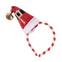 Serre-tête Noël Rouge pas cher | Fiesta Factory