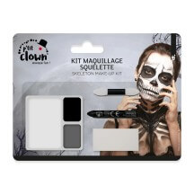 Kit Maquillage Halloween Squelette Zombie – FX Réaliste | Fiesta Factory à Petit Prix