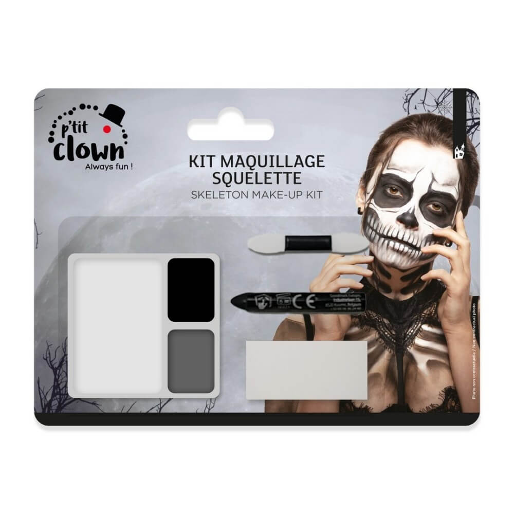 Kit Maquillage HW – Squelette / Zombie - 23160 - Kits Maquillage