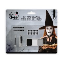 Kit Maquillage Halloween Sorcière Gothique – Look Sombre | Fiesta Factory à Petit Prix