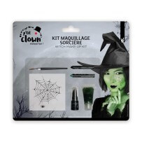 Kit Maquillage Halloween Sorcière – Déguisement Classique | Fiesta Factory à Petit Prix