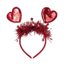 Serre-tête Cœur Rouge pas cher | Fiesta Factory