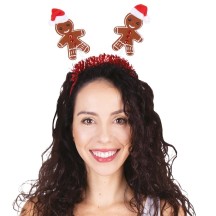 Serre-tête Bonhomme de Pain d’Épices pas cher | Fiesta Factory