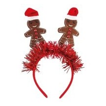 Serre-tête Bonhomme de Pain d’Épices pas cher | Fiesta Factory