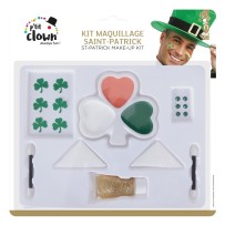 Kit Maquillage Saint Patrick – Couleurs Irlande | Fiesta Factory à Petit Prix