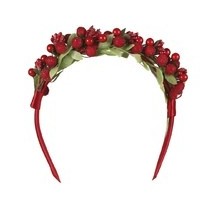 Serre-tête Noël Baies Rouges - 22778 - Serre-tête