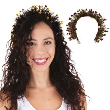 Serre-tête Guirlande pas cher couleur aléatoire | Fiesta Factory