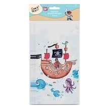 Sachets Pirates – Lot de 8 - 22508 - Sacs Cadeaux