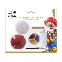 Kit Maquillage Clown – Carnaval & Anniversaire | Fiesta Factory à Petit Prix