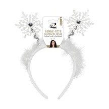 Serre-tête Flocons de Neige pas cher | Fiesta Factory