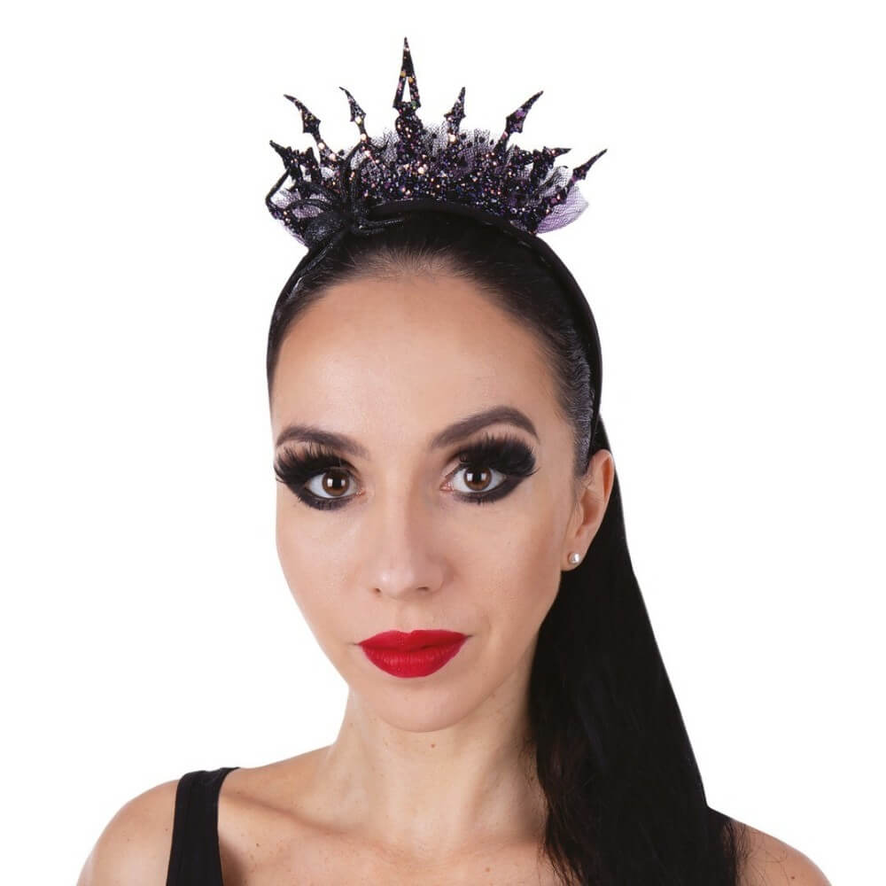 Serre-tête Princesse – Noir - 22923 - Serre-tête