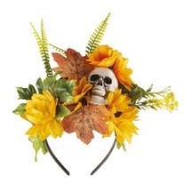 Serre-tête Fleurs Orange pas cher | Fiesta FactoryAchetez votre serre-tête fleurs orange sur le site Fiesta Factory à petit prix