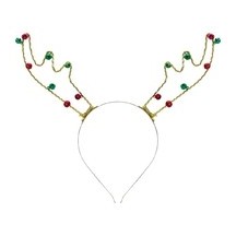 Serre-tête Renne Minimaliste avec Grelots pas cher | Fiesta Factory