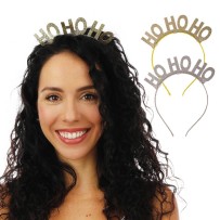 Serre-tête HoHoHo pas cher couleur aléatoire | Fiesta Factory