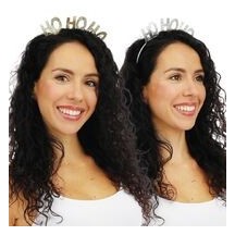 Serre-tête HoHoHo pas cher couleur aléatoire | Fiesta Factory