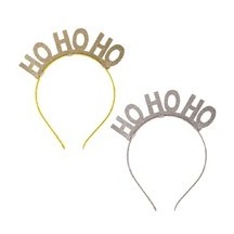 Serre-tête HoHoHo pas cher couleur aléatoire | Fiesta Factory