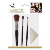 Set de Pinceaux & Éponges Maquillage - 23355 - Pinceaux & Accessoires de Maquillage