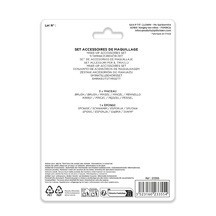 Set de Pinceaux & Éponges Maquillage - 23355 - Pinceaux & Accessoires de Maquillage