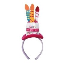 Serre-tête Gâteau d’Anniversaire - 24266 - Serre-tête