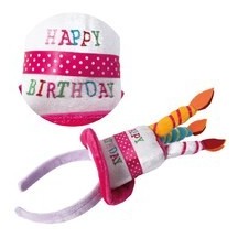 Serre-tête Gâteau d’Anniversaire - 24266 - Serre-tête