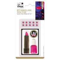 Kit Maquillage Rose Fluo - 23876 - Fluo & Néon