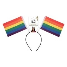 Serre-tête Drapeaux Arc-en-Ciel - 62813 - Serre-tête