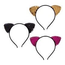 Serre-tête Oreilles de Chat – Couleur Aléatoire - 66676 - Serre-tête