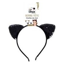 Serre-tête Oreilles de Chat – Couleur Aléatoire - 66676 - Serre-tête