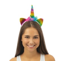 Serre-tête Licorne Multicolore - 82170 - Serre-tête
