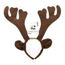 Serre-tête Renne Marron - 90860 - Serre-tête