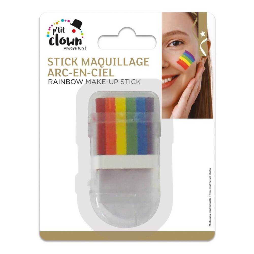 Stick Maquillage Arc-en-ciel - 63002 - Pinceaux & Accessoires de Maquillage