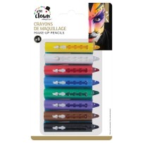Crayons Maquillage – Lot de 8 - 81087 - Pinceaux & Accessoires de Maquillage