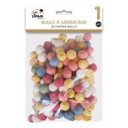 Boules à Sarbacane Multicolores – Lot de 200 - 71502 - Cotillons