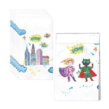 Sachet de fête Super Héros – Lot de 8 - 22510 - Sacs Cadeaux