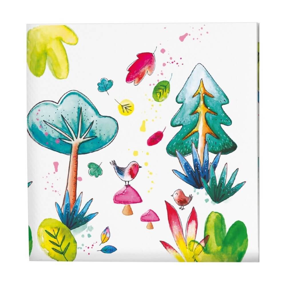 Serviettes Animaux de la Forêt – Lot de 20 - 22511 - Serviettes à théme