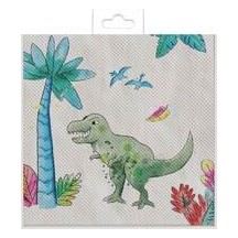 Serviettes Dinosaures – Lot de 20 - 22512 - Serviettes à théme