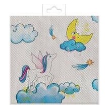 Serviettes Licornes – Lot de 20 - 22513 - Serviettes à théme