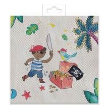 Serviettes Pirates – Lot de 20 - 22514 - Serviettes à théme
