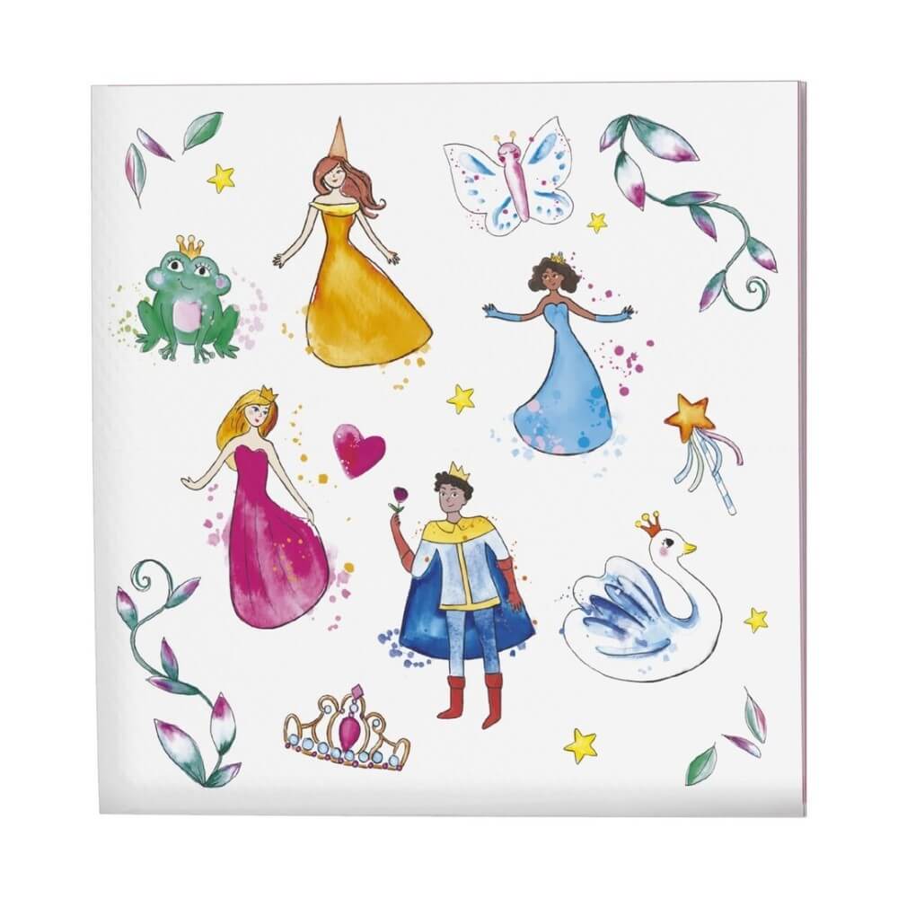 Serviettes Princesses – Lot de 20 - 22515 - Serviettes à théme