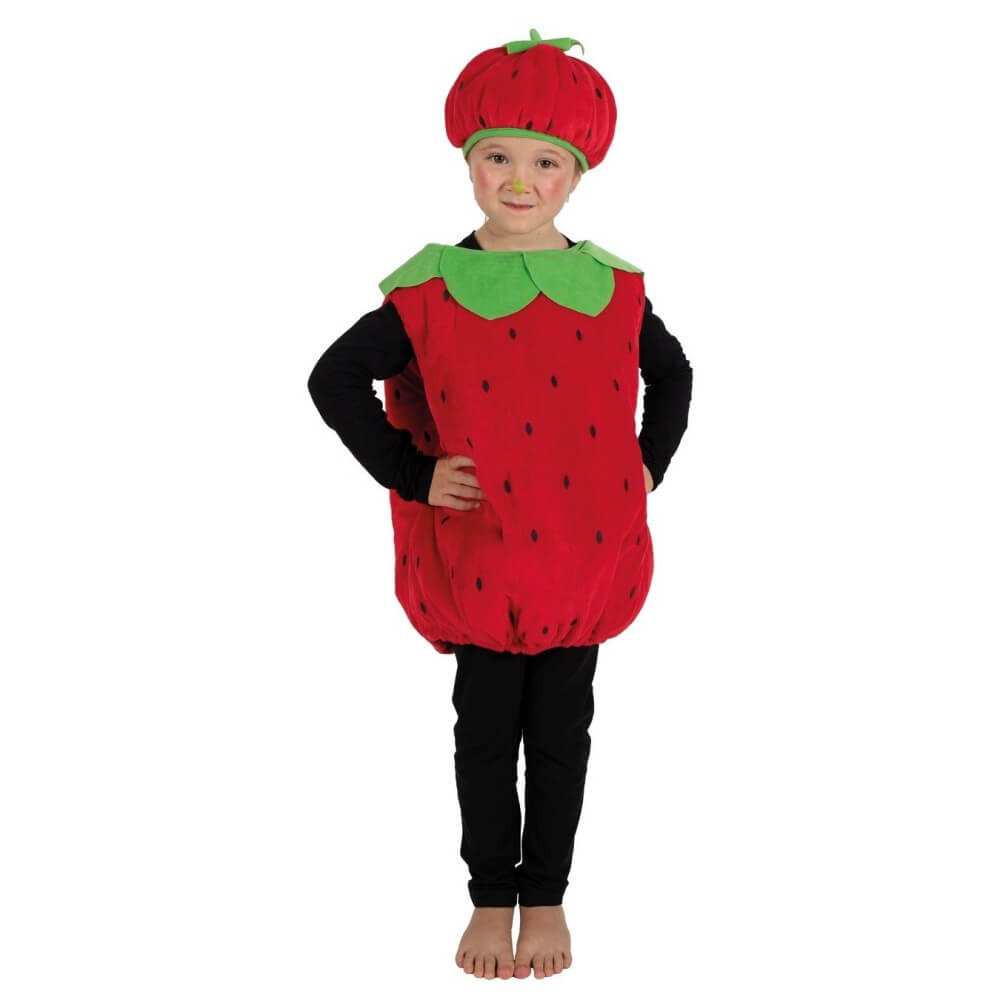 Costume Fraise Enfant – Plusieurs Tailles -  - Costumes enfant