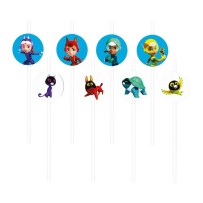 Pailles PETRONIX™ – Lot de 8 - 23201 - Centres de Table