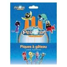 Piques à gâteau PETRONIX™ lot de 5 pas cher | Fiesta Factory