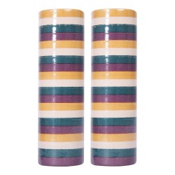 Rouleaux de Serpentins Multicolores 4 m – Lot de 2 - 23446 - Cotillons