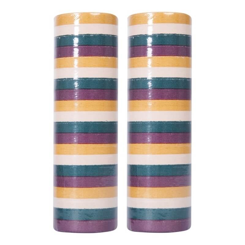 Rouleaux de Serpentins Multicolores 4 m – Lot de 2 - 23446 - Cotillons