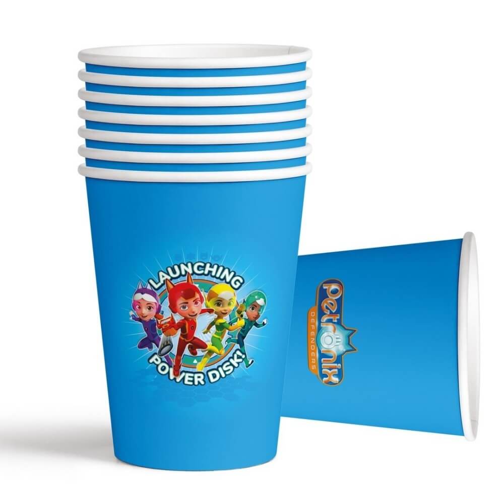 Gobelets PETRONIX™ lot de 8 pas cher | Fiesta Factory