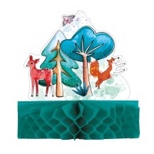 Centre de table animaux de la forêt pas cher | Fiesta Factory